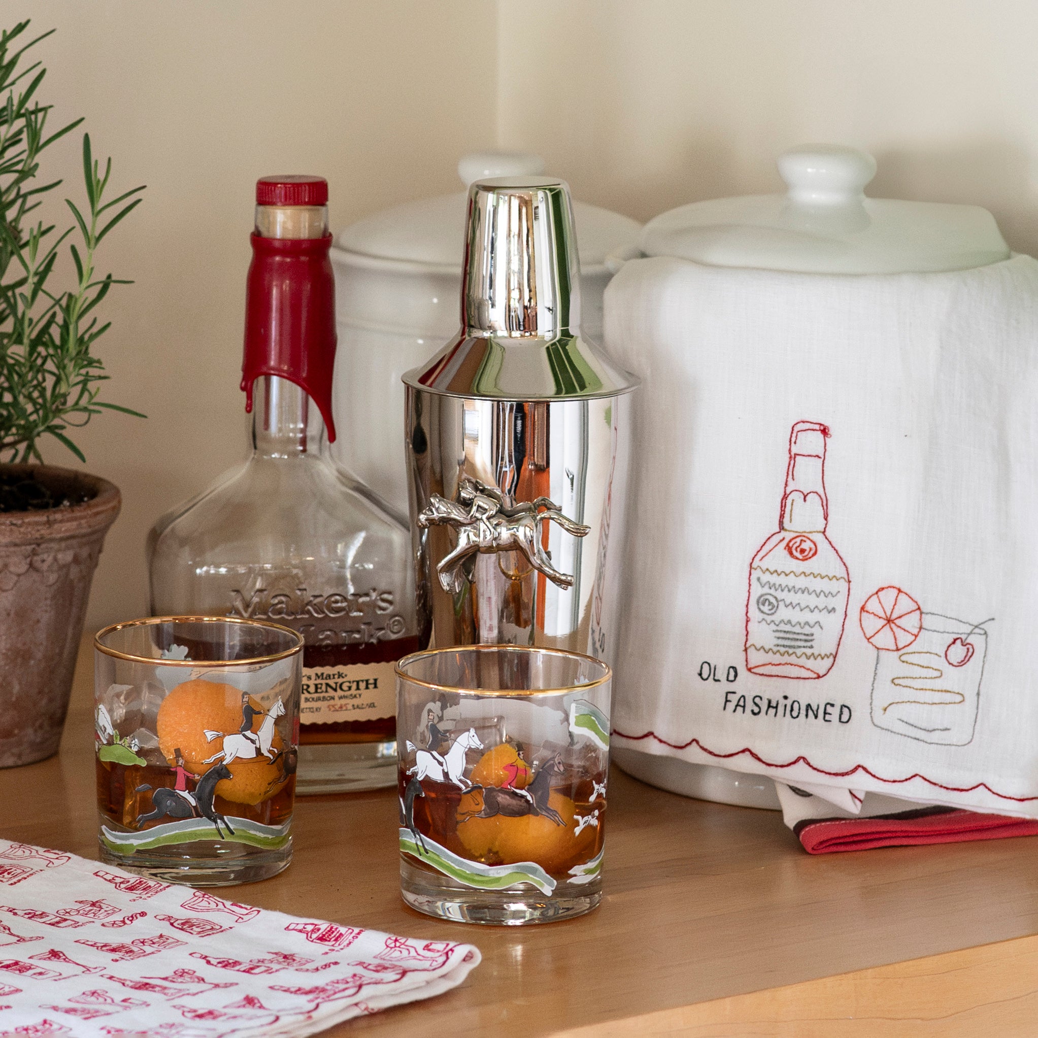 Silver Jockey Cocktail Shaker