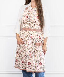 Starflower Fern & Blush Apron