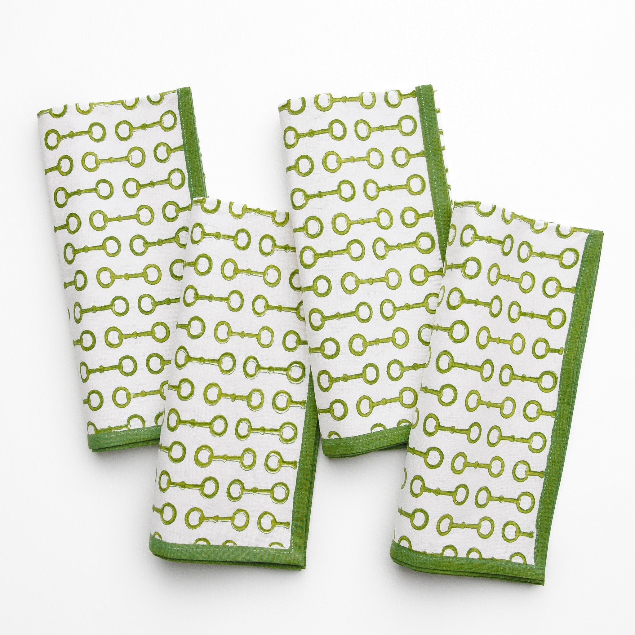 Pony Club Green Napkin | Set of 4 - Image 3