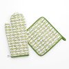 Pony Club Green Oven Mitt Set