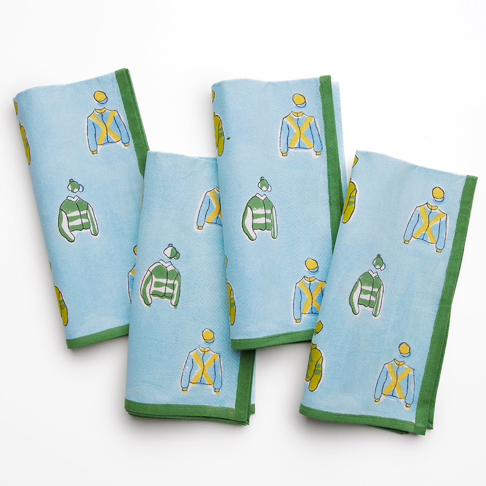 Vintage Jockey Napkins | Set of 4 - Image 2