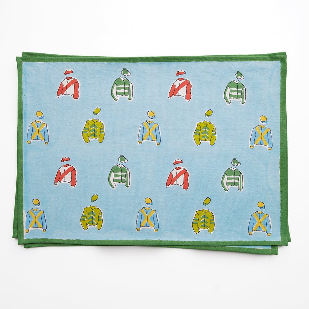 Vintage Jockey Placemats | Set of 4 - Image 2