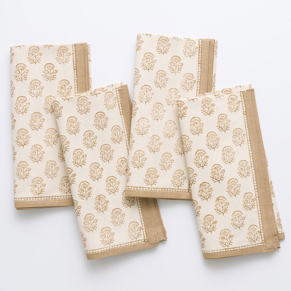 Anika Beige Napkin | Set of 4 - Image 2