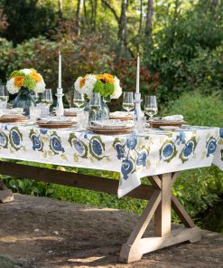 Ariel Okin Embroidered Fenimore Trellis Tablecloth