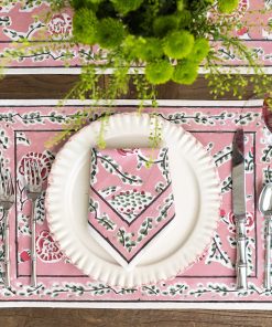 Climbing Dahlia Rose Placemat | Set of 4