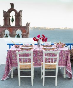 Climbing Dahlia Lilac Tablecloth