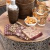 India Hicks Home Mixed Bordeaux Napkin | Set of 4