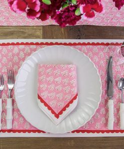 Pom Buti Pink Placemat | Set 4