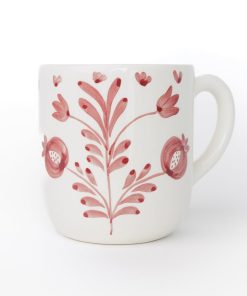 Pomegranate Duet Rose Mug | Set of 2