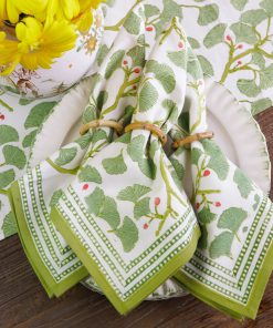 Spring Ginkgo Napkin | Set of 4