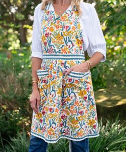 Teal Garden Apron