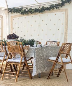 India Hicks Home Medals & Mustaches Tablecloth