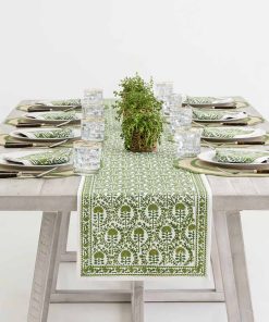 Caroline Green Table Runner