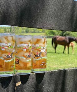 Hunt Scene Highball Glass | Set 4